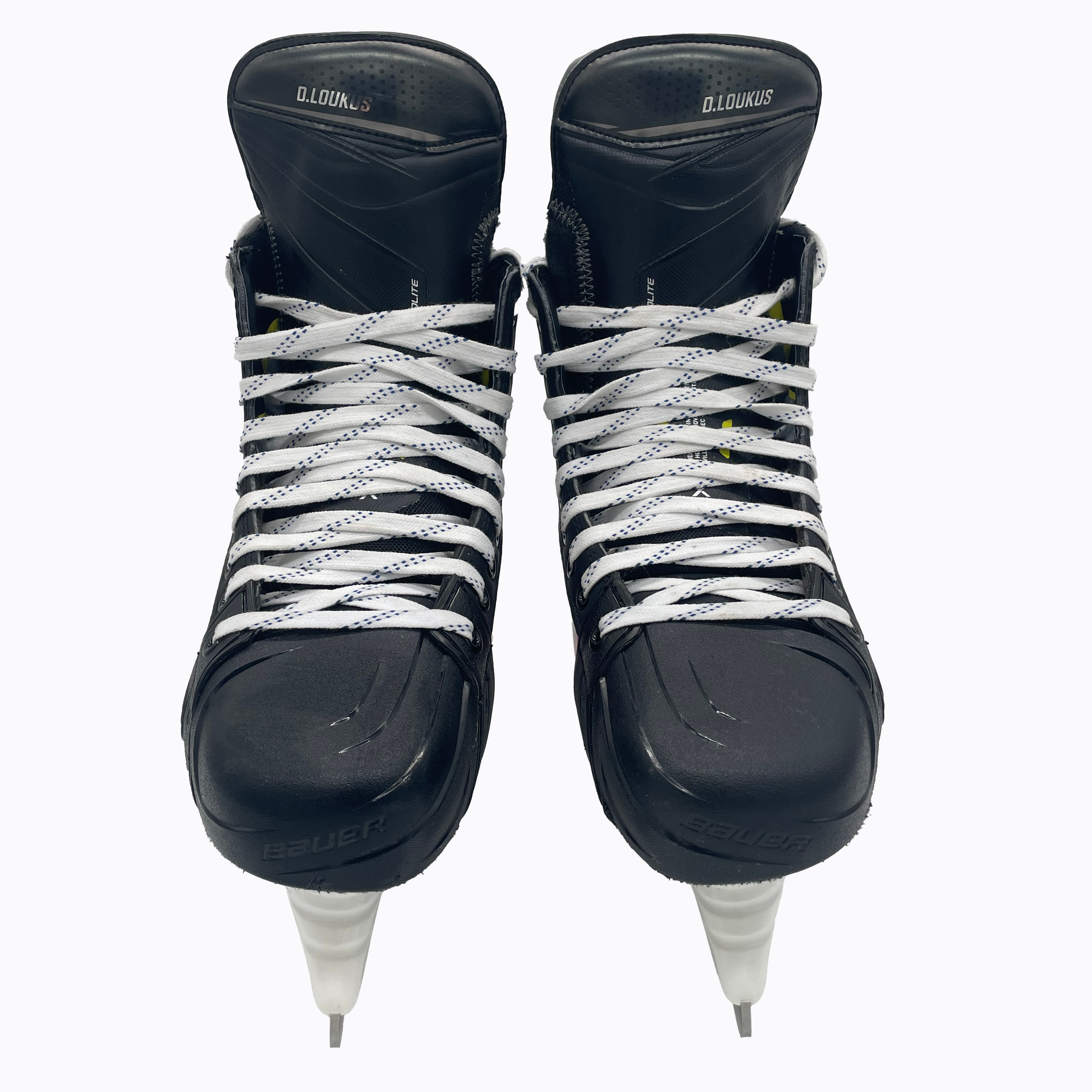 Bauer Vapor Hyperlite 2 – Patins de hockey Pro Stock – Taille 7,5D (rouge)